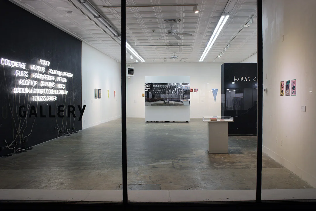 What Can I Say? installation view