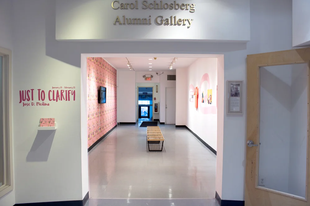 Jose D. Medina installation view