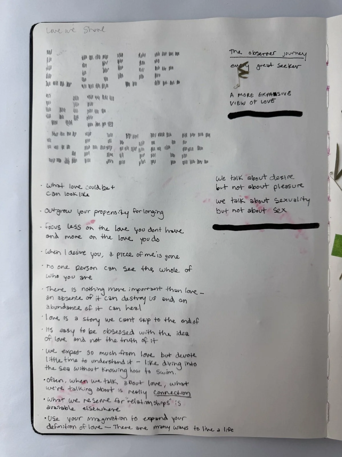 Sketchbook page