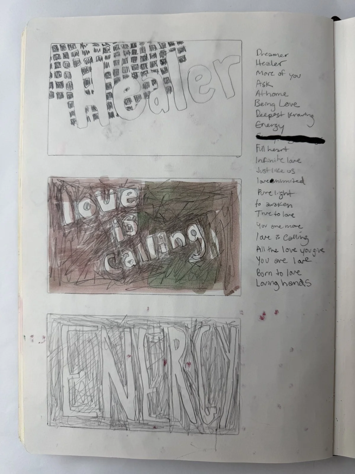 Sketchbook page