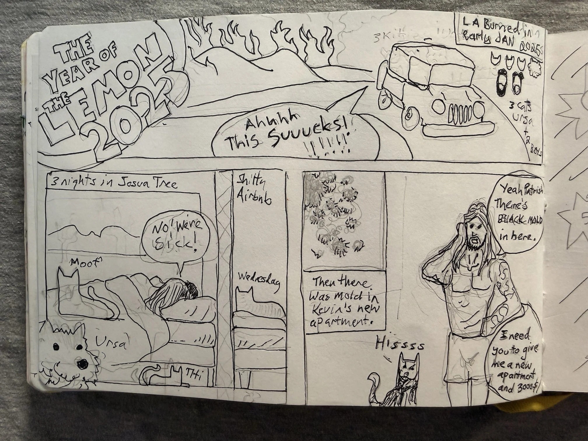 Sketchbook page
